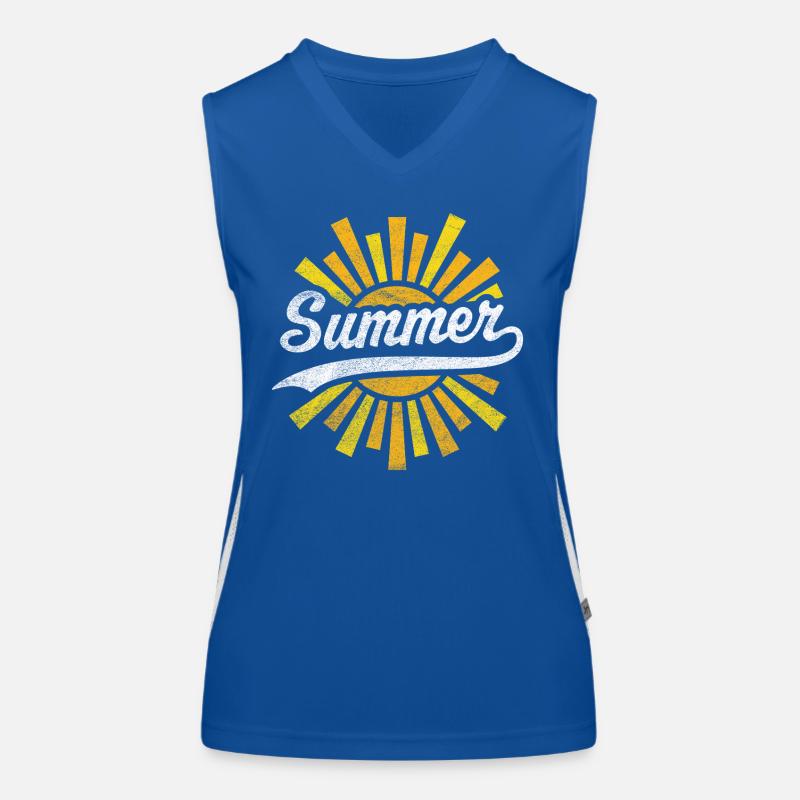 Summer Sun Women's Functional Contrast Tank Top