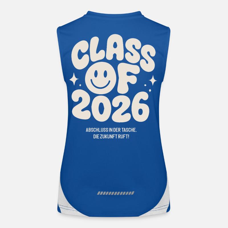 Abschluss 2026 - die Zukunft ruft! Funktionelles Kontrast-Tank Top für Frauen