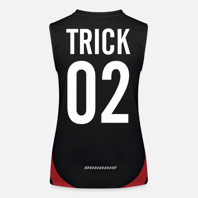 TRICK Débardeur respirant contrasté Femme