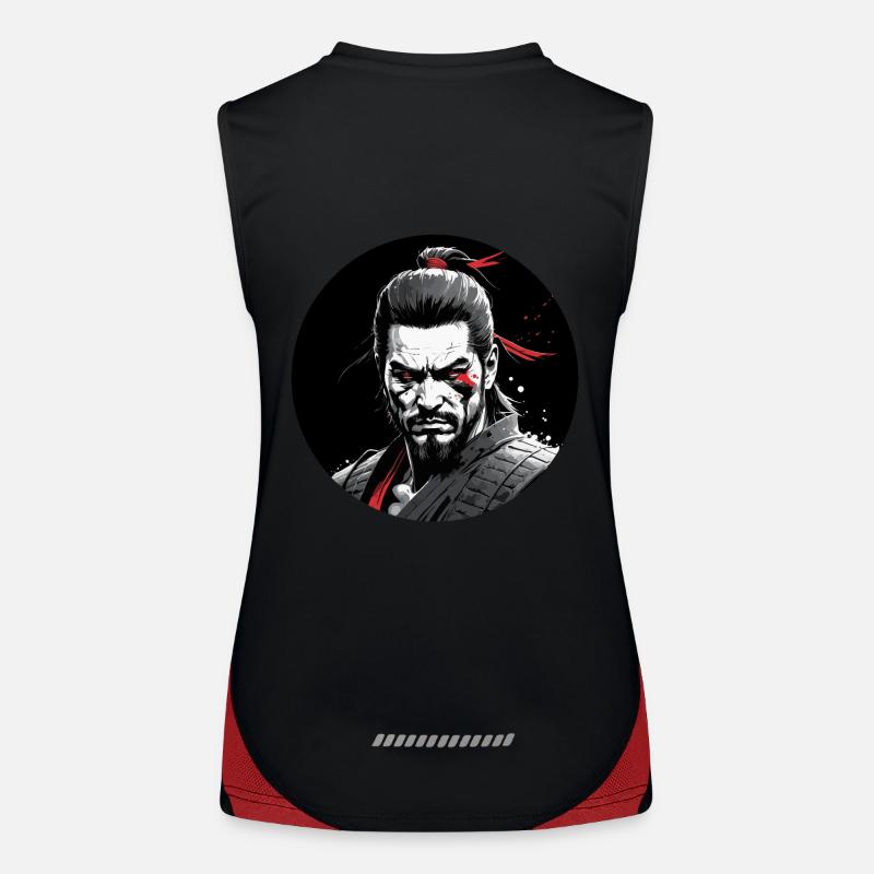 Fierce Samurai Women's Functional Contrast Tank Top