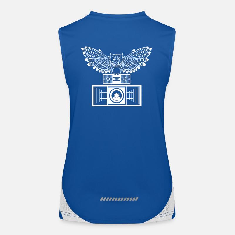 Owl system tekno 23 Funktionelles Kontrast-Tank Top für Frauen