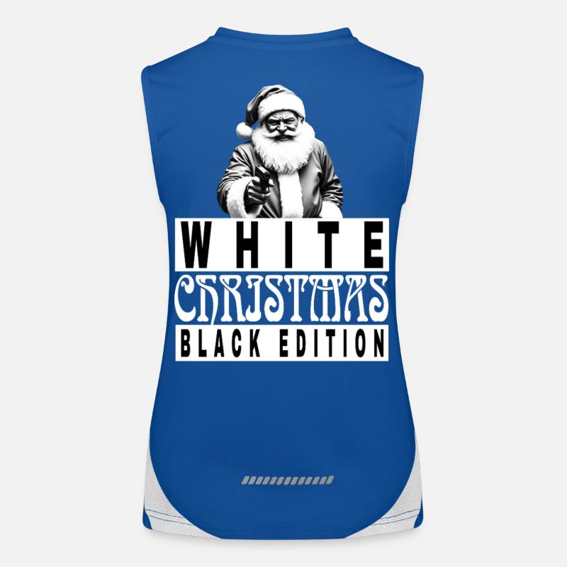Blanc Noël Noir Edition Débardeur respirant contrasté Femme
