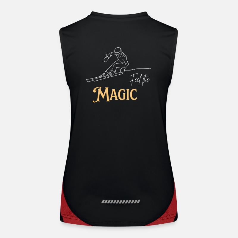 Feel the Magic Women's Functional Contrast Tank Top