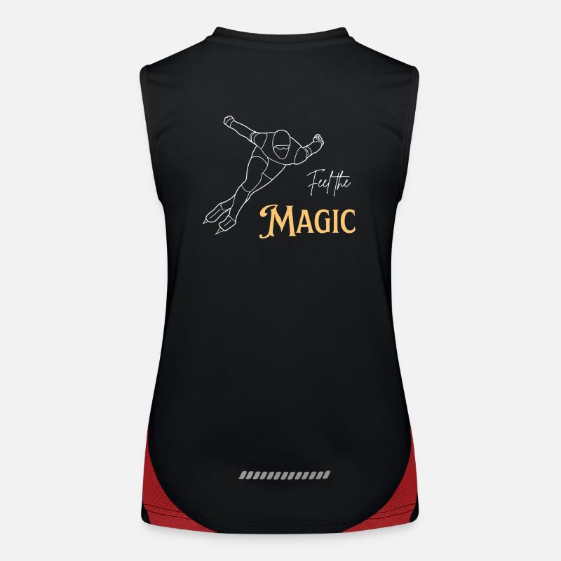 Feel the Magic Women's Functional Contrast Tank Top