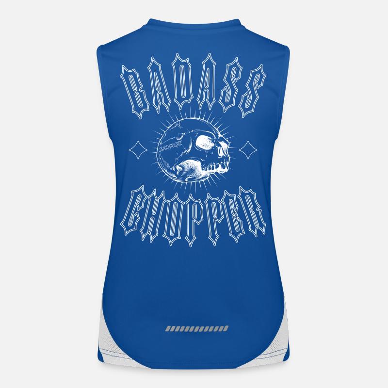 BADASS CHOPPER Funktionelles Kontrast-Tank Top für Frauen