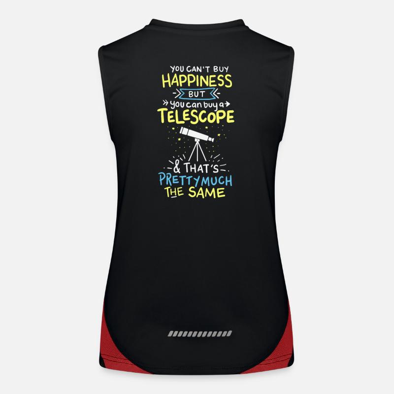 Astronomie Funktionelles Kontrast-Tank Top für Frauen