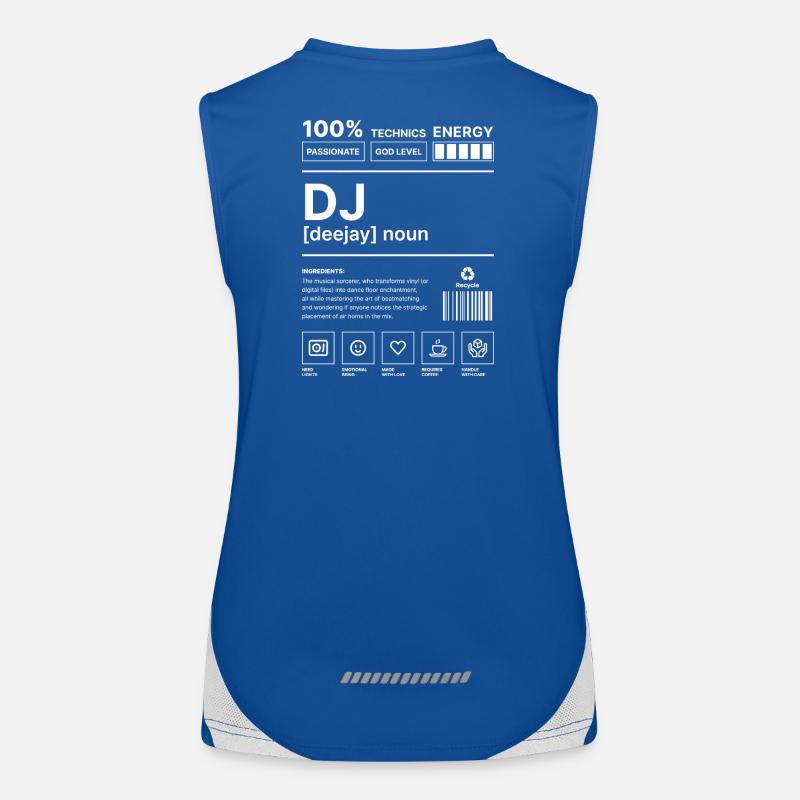 Deejay Vibes Women's Functional Contrast Tank Top