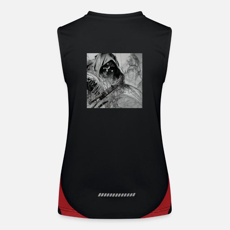 SKULL INKS Women's Functional Contrast Tank Top