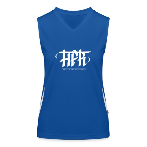 HFR - Logotipi vettoriale - Top sportivo da donna in contrasto cromatico