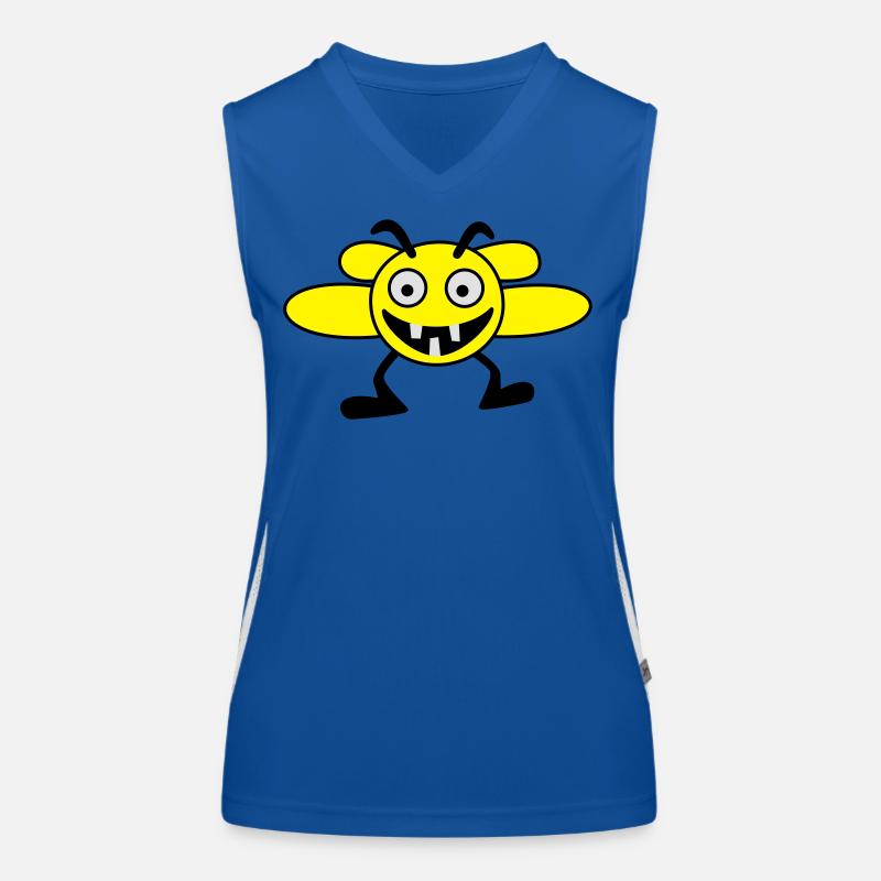 bees males Women's Functional Contrast Tank Top