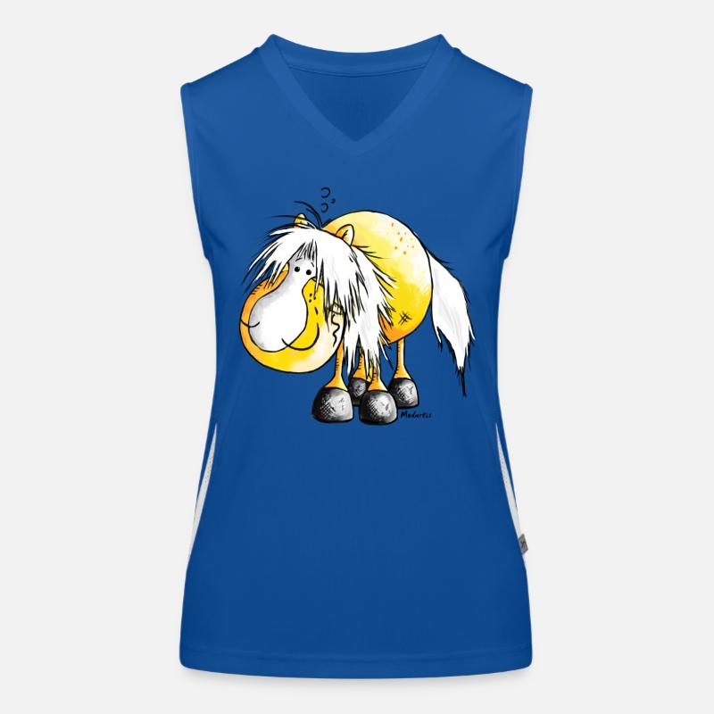 Haflinger - Avelignese - Cheval Débardeur respirant contrasté Femme