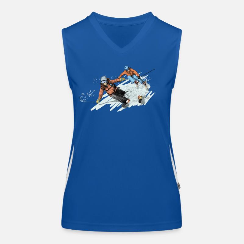 Freeriding Women's Functional Contrast Tank Top