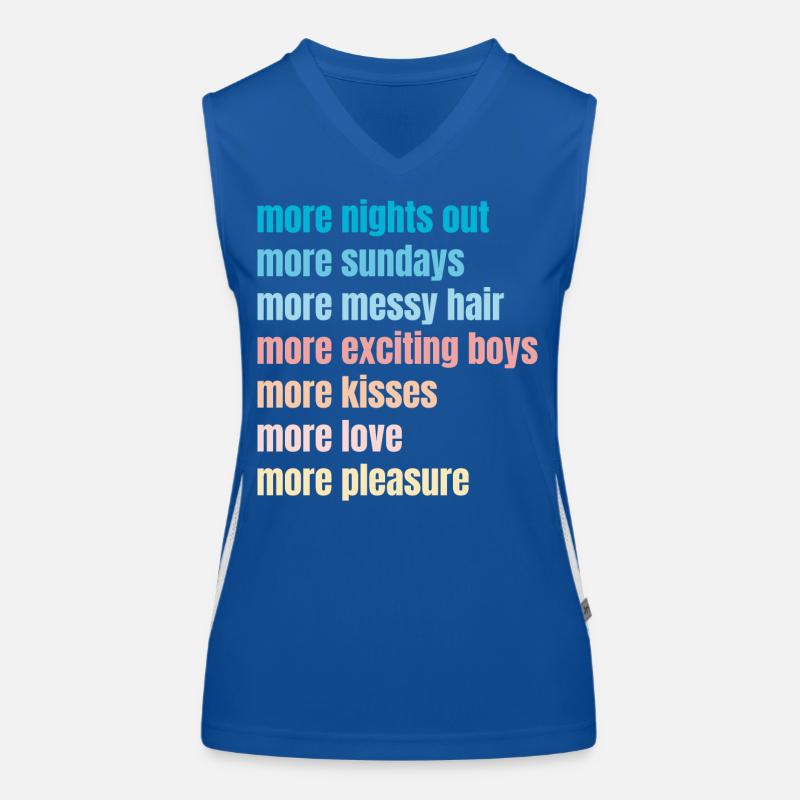 fun Women's Functional Contrast Tank Top