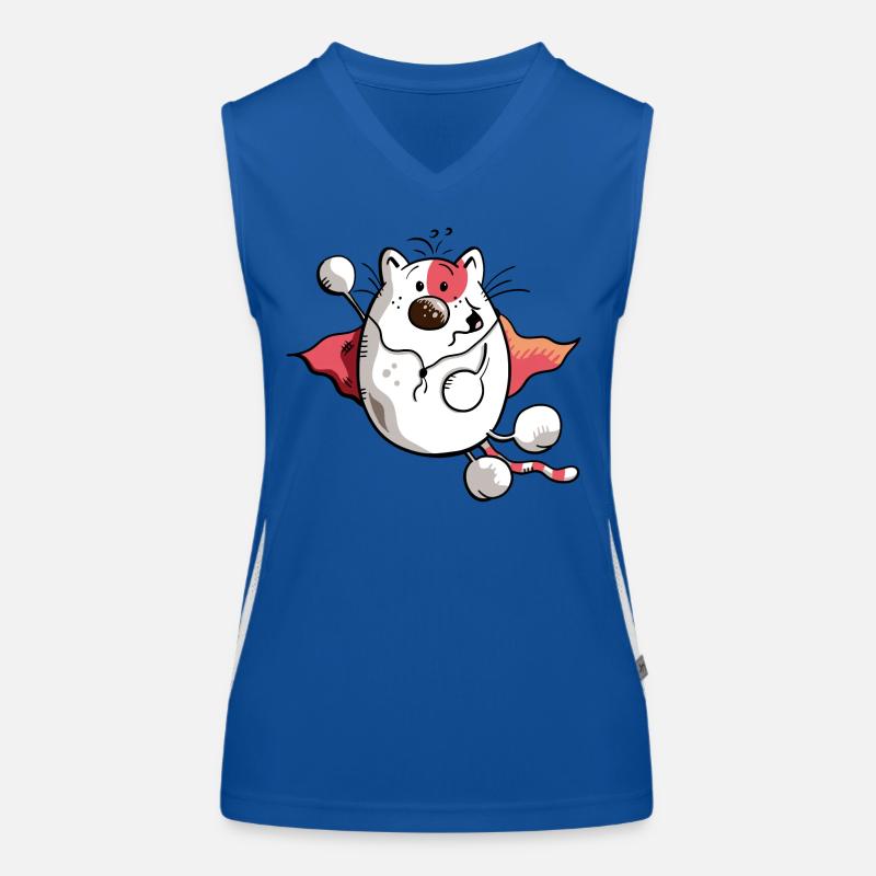 Super Chat Débardeur respirant contrasté Femme