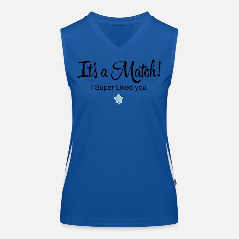 Es ist ein Match! Funktionelles Kontrast-Tank Top für Frauen