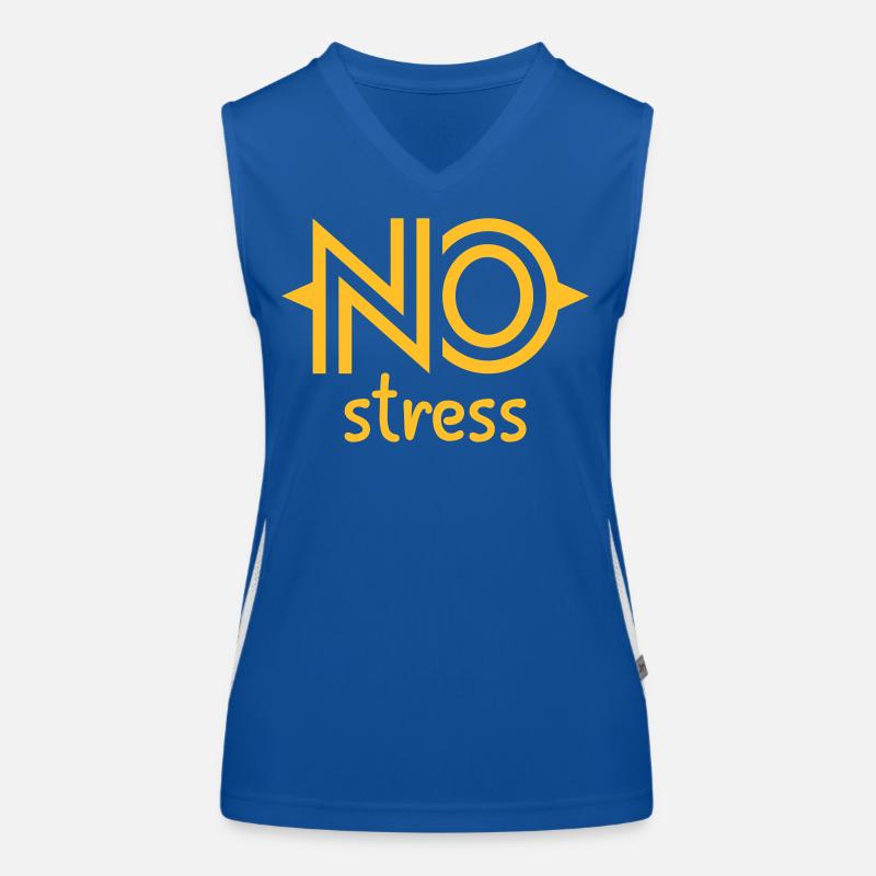 NO stress Débardeur respirant contrasté Femme