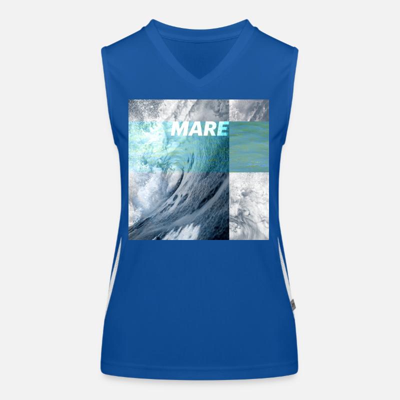MARE – la mer vous appelle Débardeur respirant contrasté Femme