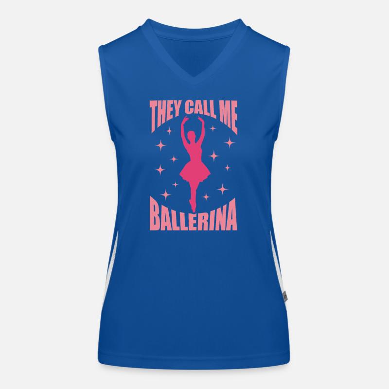 Danseuse de ballet Débardeur respirant contrasté Femme