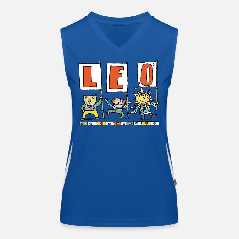 Art de bannière Leo Kids Débardeur respirant contrasté Femme