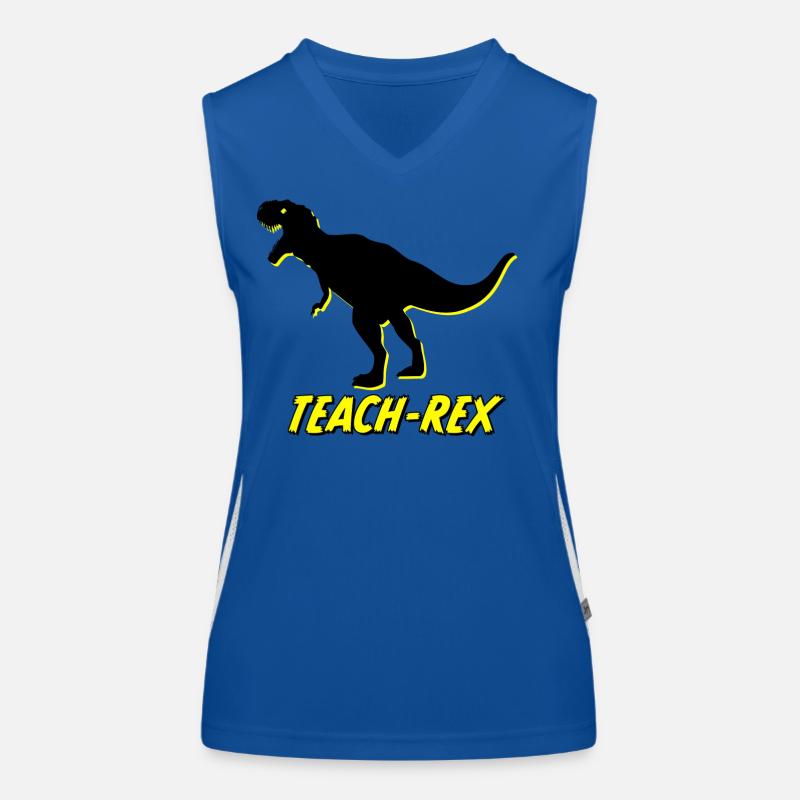 Teach-Rex Women's Functional Contrast Tank Top