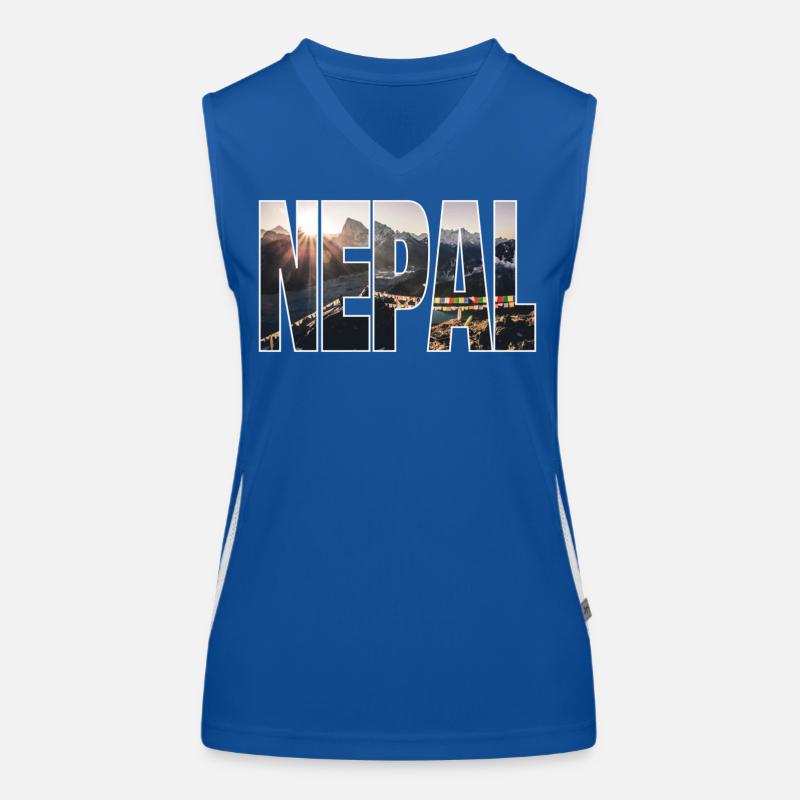 Népal Débardeur respirant contrasté Femme
