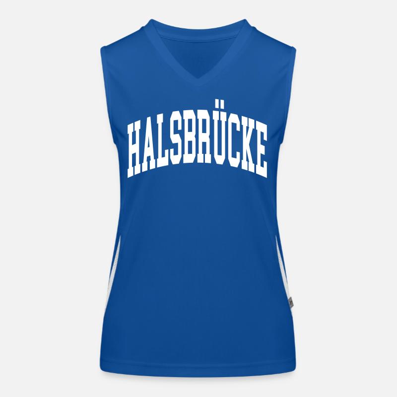 Pont cervical Débardeur respirant contrasté Femme