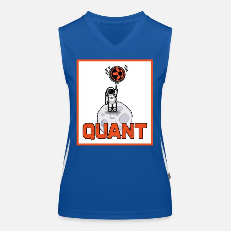 Quant Krypto Shirt Crypto Blockchain Geld Geschenk Funktionelles Kontrast-Tank Top für Frauen