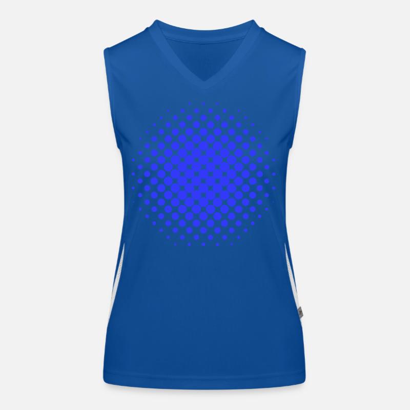 Blue Point Funktionelles Kontrast-Tank Top für Frauen