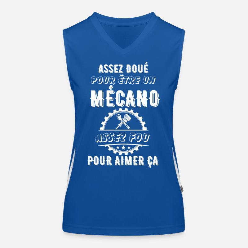Mécanicien doué Débardeur respirant contrasté Femme
