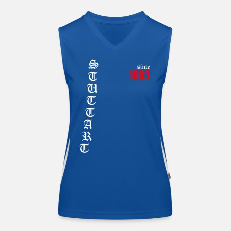 Stuttgart since 1893 Funktionelles Kontrast-Tank Top für Frauen