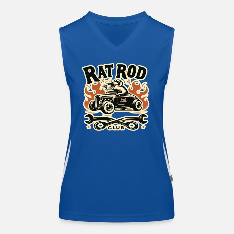 Ratsking Ratlook Shirt – Rustikaler Custom Style Funktionelles Kontrast-Tank Top für Frauen