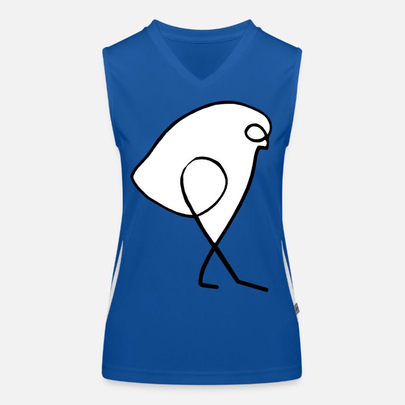 Spatz Funktionelles Kontrast-Tank Top für Frauen