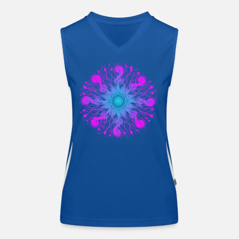 Mandala Psyché Débardeur respirant contrasté Femme