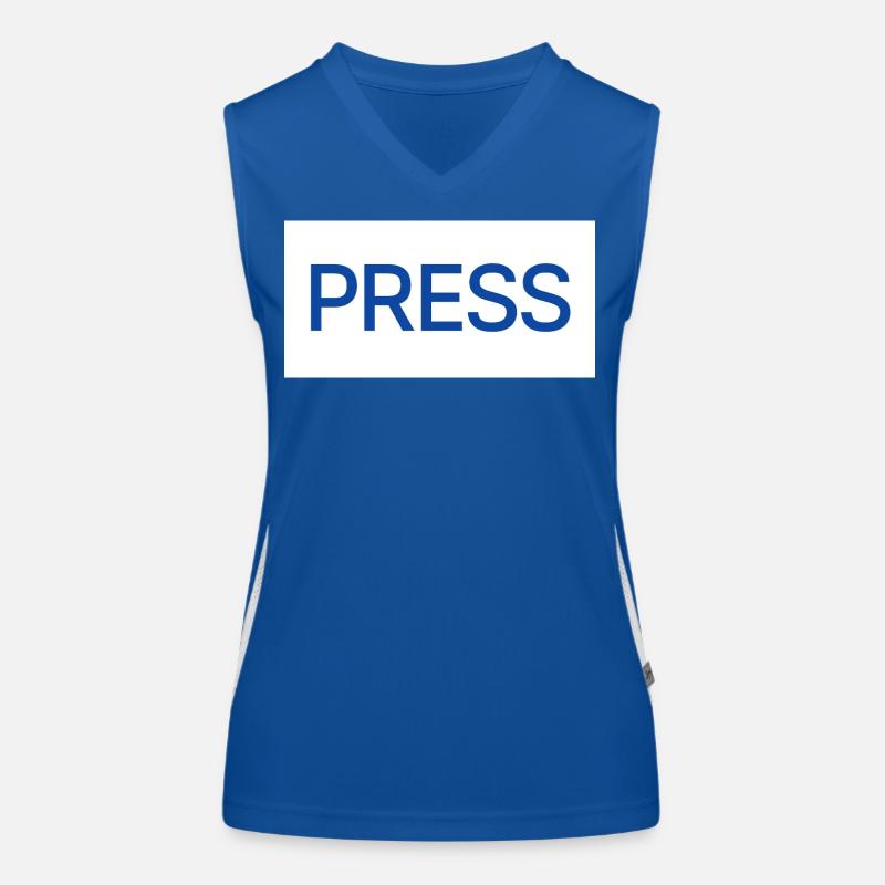 PRESSER Débardeur respirant contrasté Femme