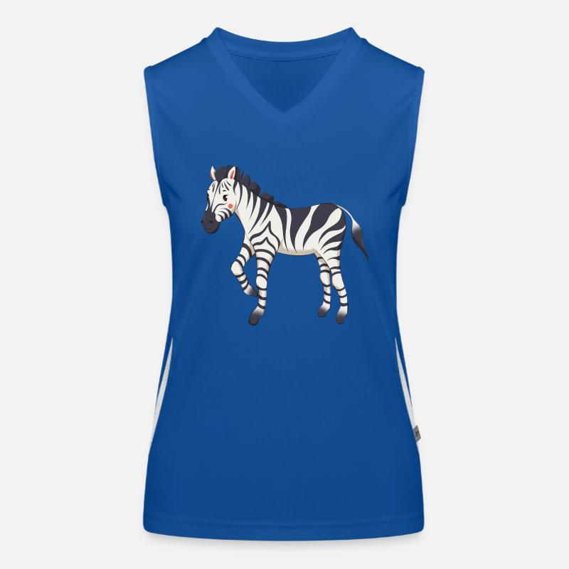 Zebra Women's Functional Contrast Tank Top