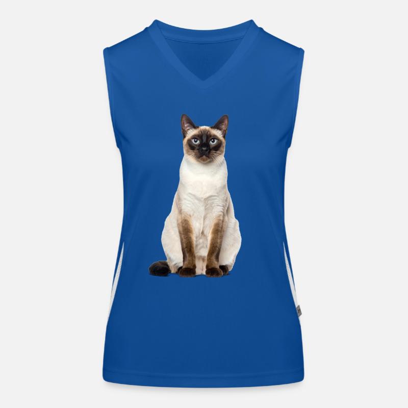Siam Cat – Édition Good Pet Débardeur respirant contrasté Femme