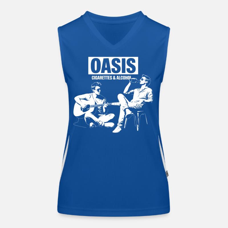 Cigarettes & Alcohol - Definitely Maybe Funktionelles Kontrast-Tank Top für Frauen