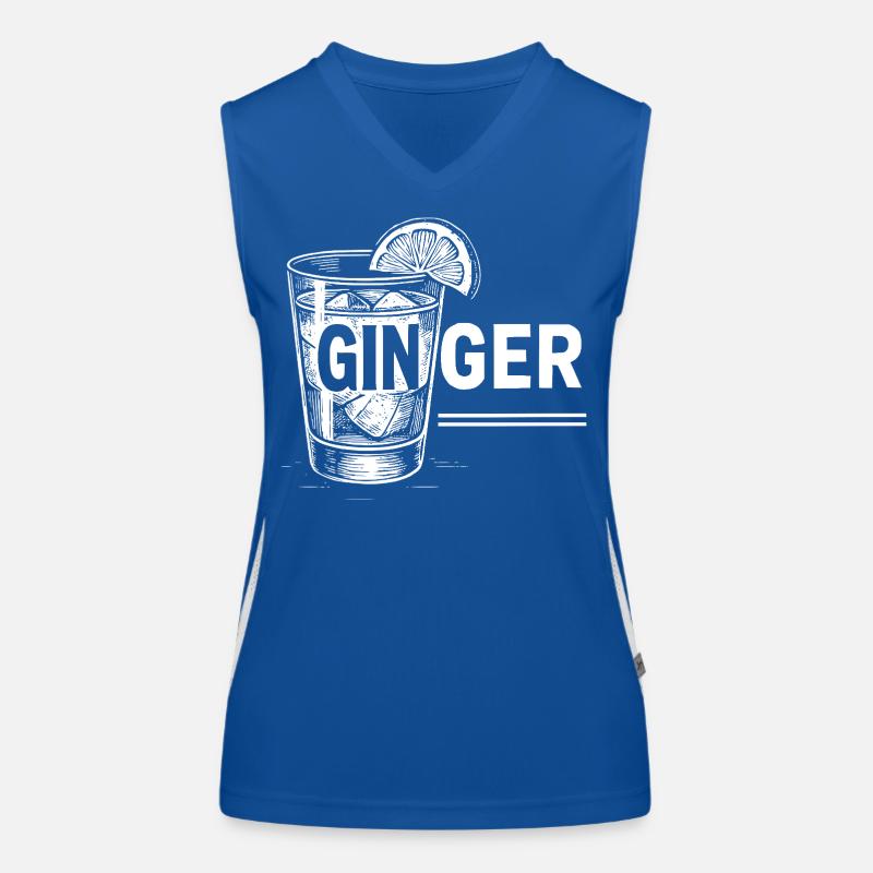 Ginger: Perfekte Geschenkidee für Rothaarige! Funktionelles Kontrast-Tank Top für Frauen