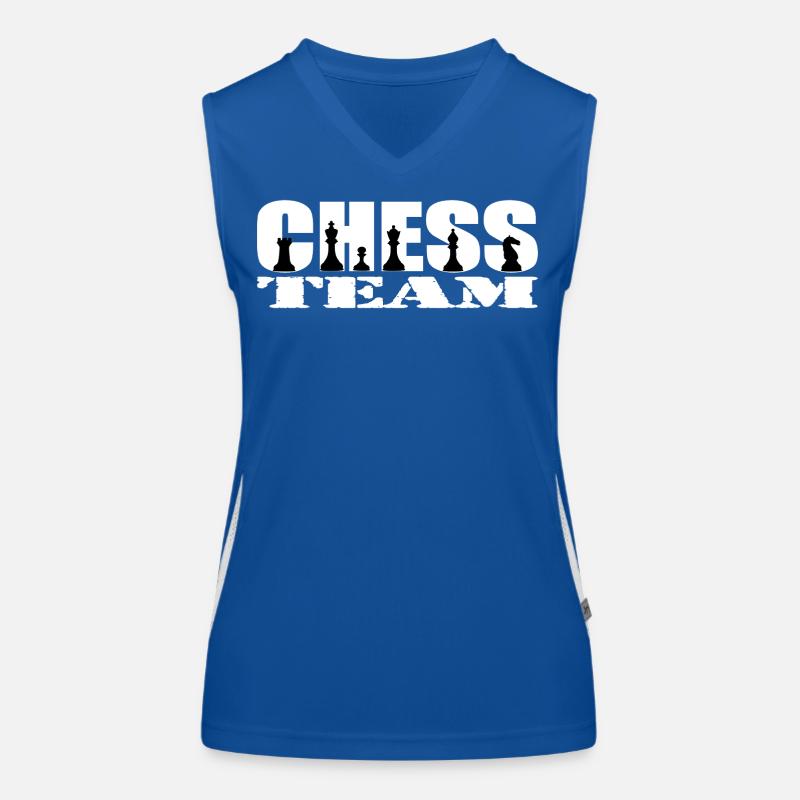 Échecs Débardeur respirant contrasté Femme