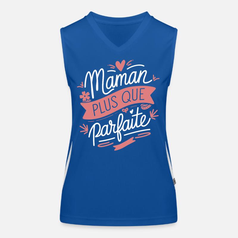 Maman plus que Parfaite Débardeur respirant contrasté Femme