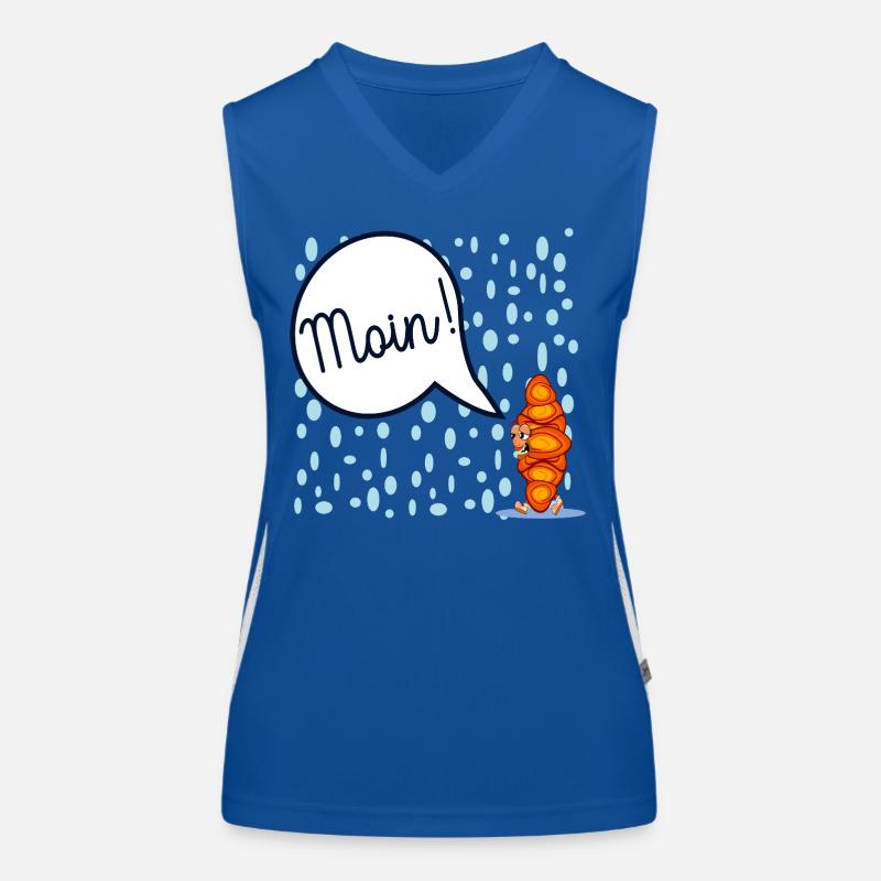 HAMBURG MOIN FRANZBRÖTCHEN Funktionelles Kontrast-Tank Top für Frauen