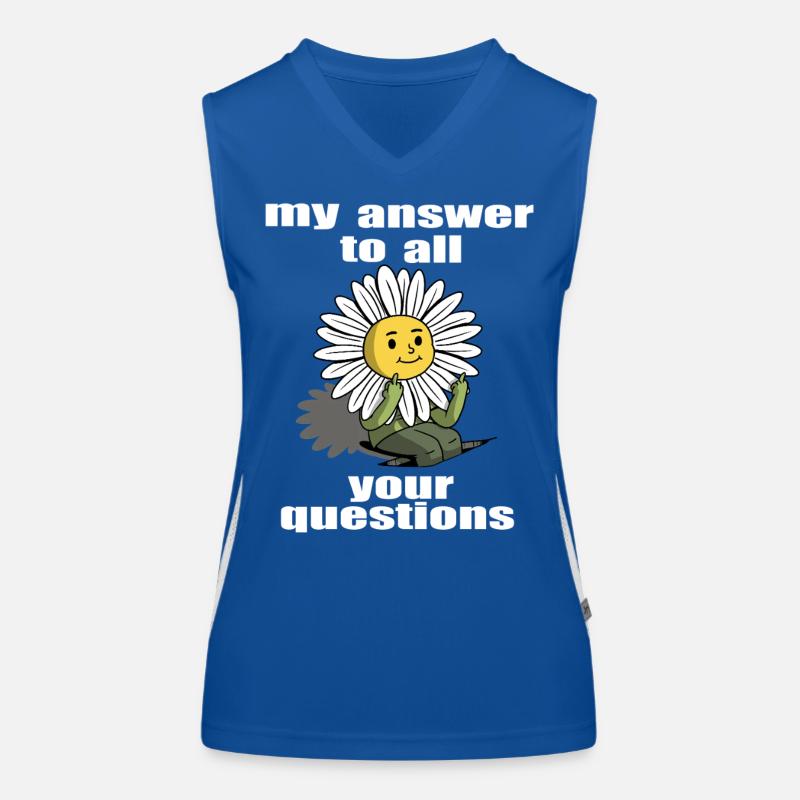 Blume expresses his opinion Women's Functional Contrast Tank Top