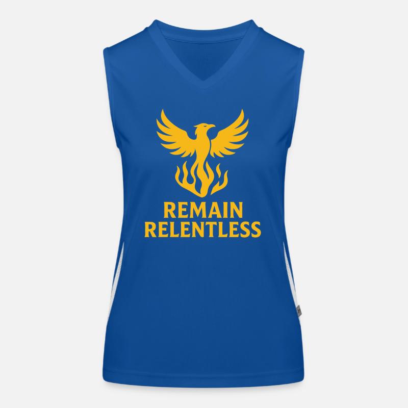 Rester implacable – Discipline Tee Débardeur respirant contrasté Femme