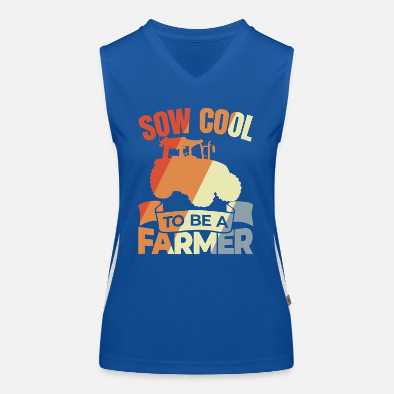 Mein Herz schlägt für Schulbusse Funktionelles Kontrast-Tank Top für Frauen
