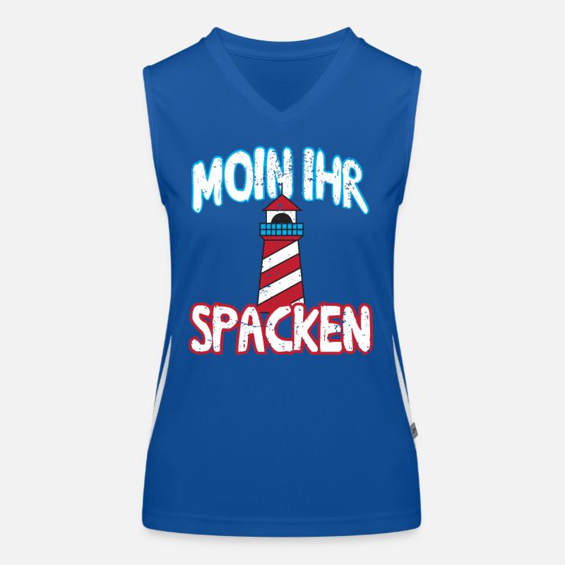 Moin her Spacken Women's Functional Contrast Tank Top