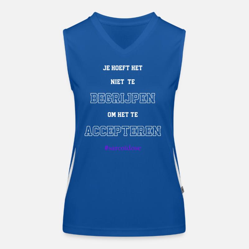 Sarcoidosis acceptance Women's Functional Contrast Tank Top
