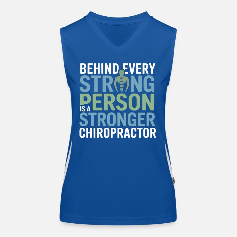 Licensed DC Professional Spinal Integrity Apparel Women's Functional Contrast Tank Top