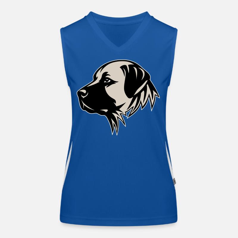 Kangal Anatolischer Schäferhund Funktionelles Kontrast-Tank Top für Frauen