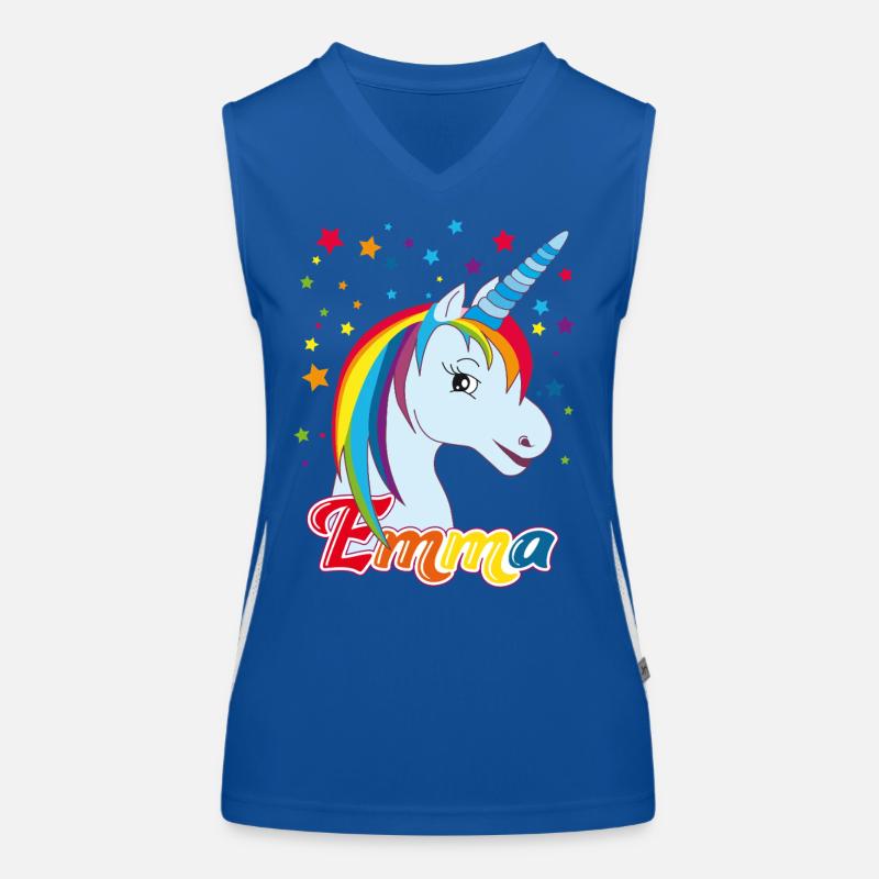 Emma, maiden name, favorite name Women's Functional Contrast Tank Top