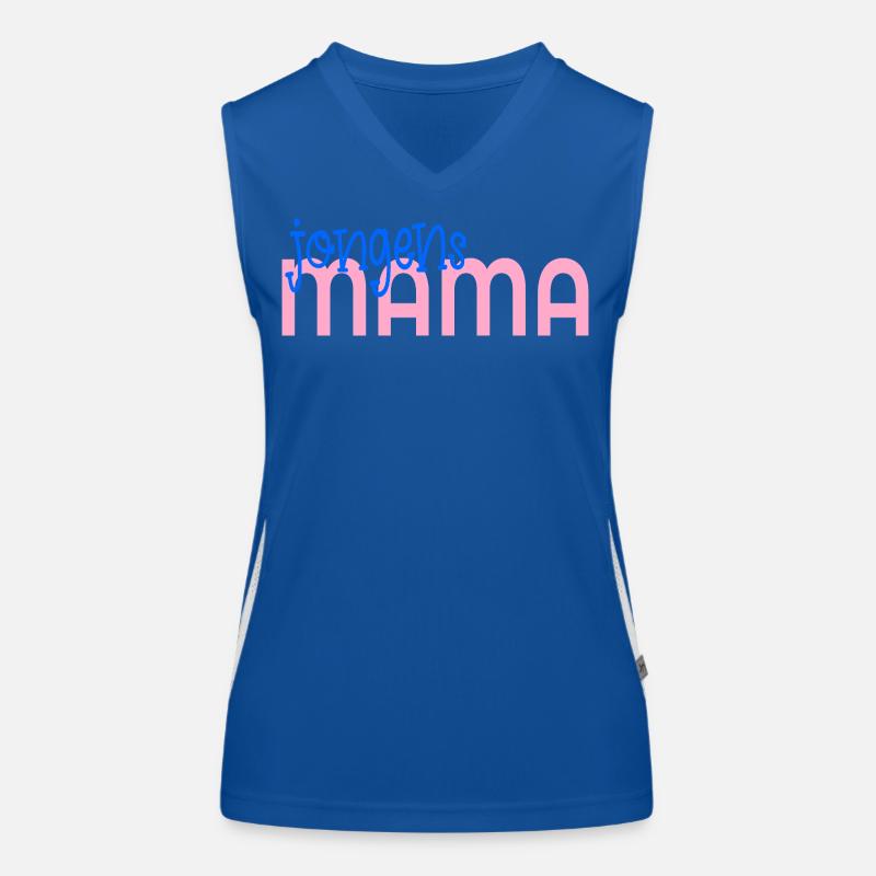 Jungs-Mama Funktionelles Kontrast-Tank Top für Frauen